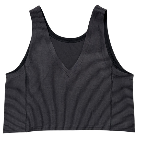 Lululemon Ribbed Softstreme Cropped Tank Top in Black - Picture 6 of 6